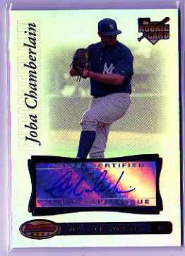 2007 Bowman`s Best Joba Chamberlain Autograph Rookie Card