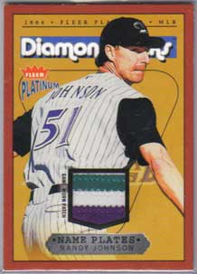 200 Fleer Platinum Randy Johnson Patch