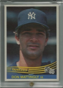 Don Mattingly Rookie Card