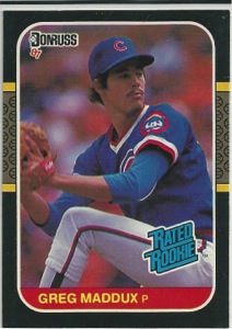 Greg Maddux Rookie Card